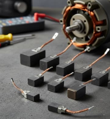 O impacto das escovas de carvão nos motores elétricos